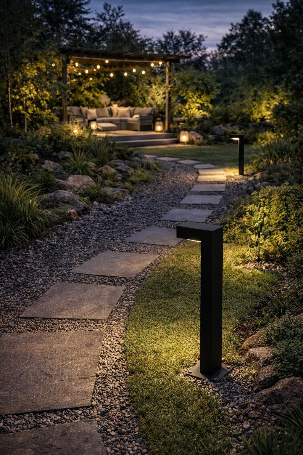 DUN słupek oświetleniowy