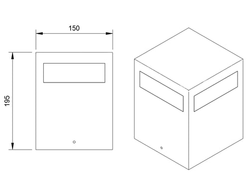 FAT ogrodowy słupek oświetleniowy